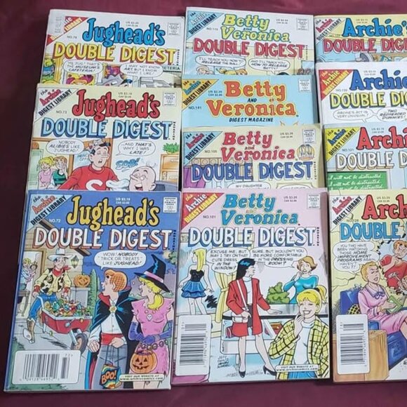 All for $30 - Lot of 15 Vintage archies comic books betty veronica jugheads bd b - Picture 1 of 4
